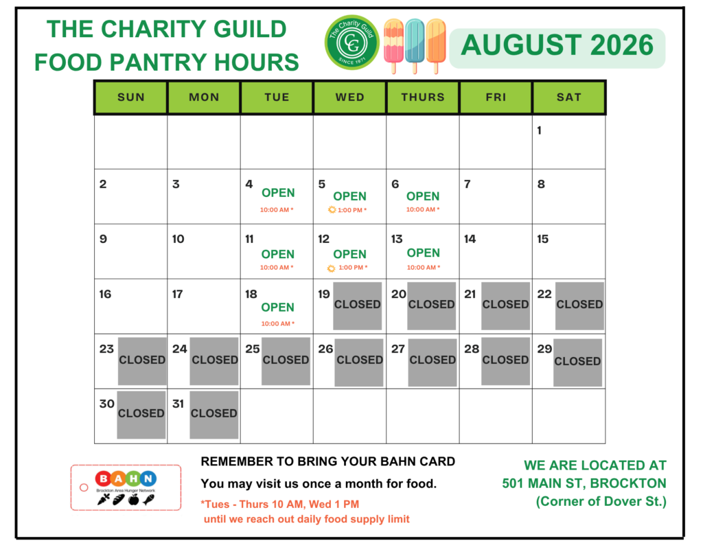 August Calendar
